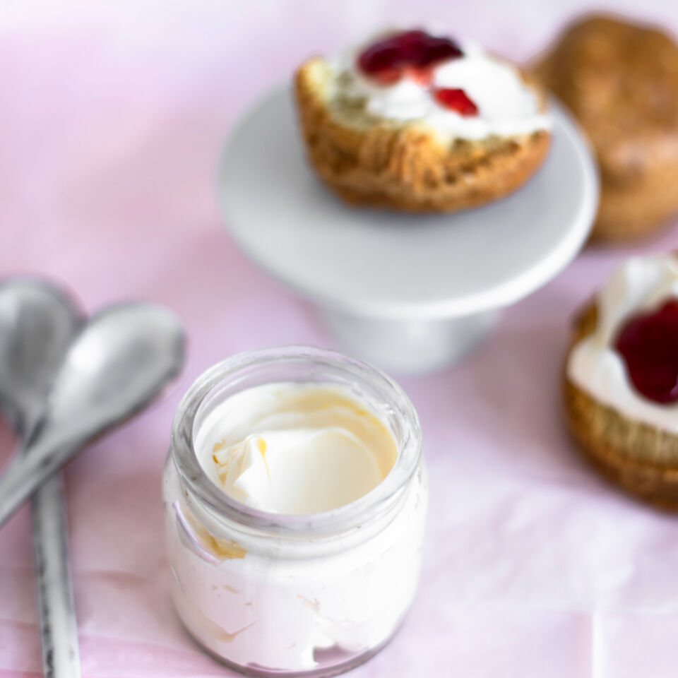 Clotted Cream selber machen Rezept Küchengötter